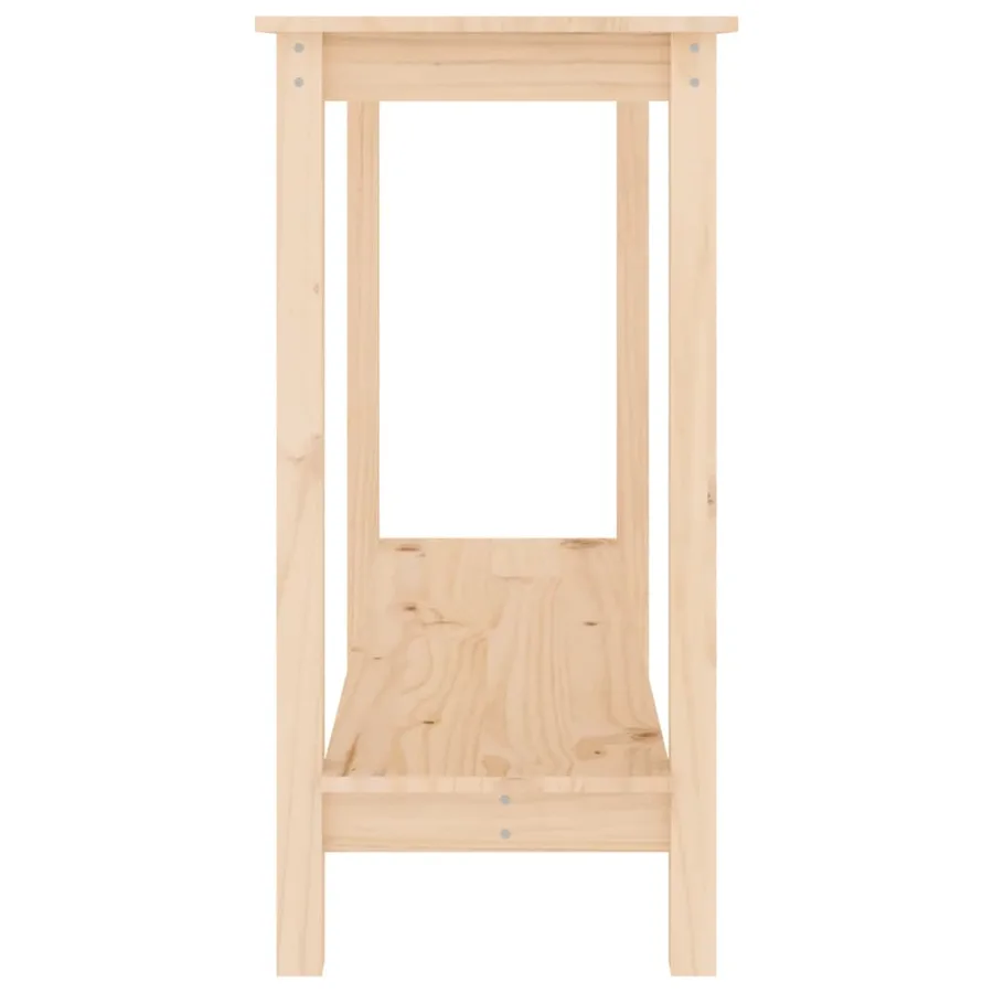 Table console 110x40x80 cm Bois massif de pin - 4