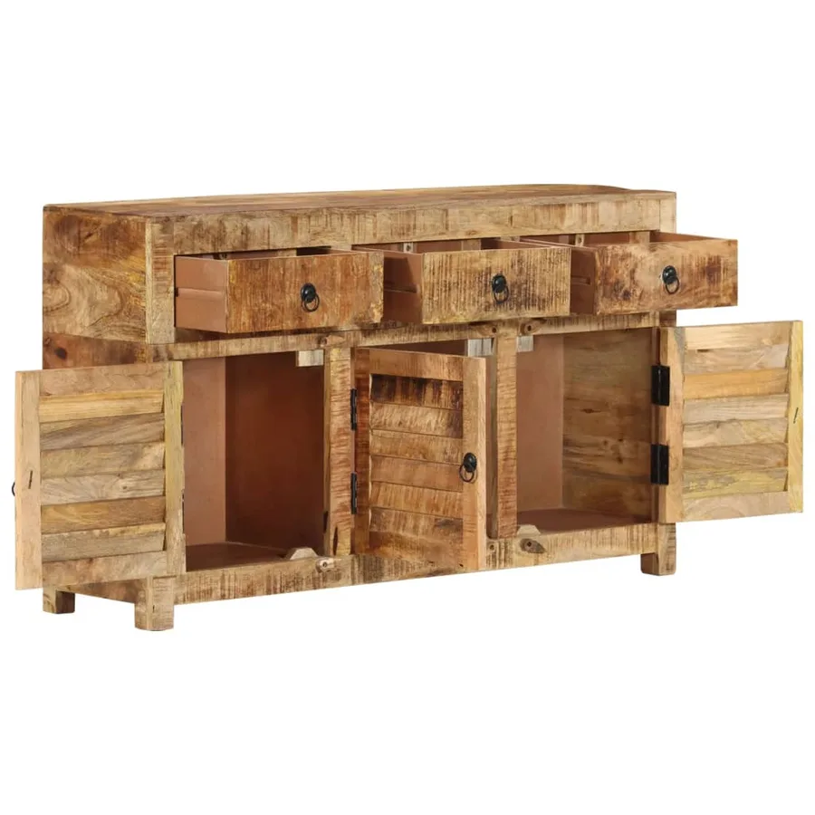 Buffet 110x30x65 cm Bois massif de manguier - 2