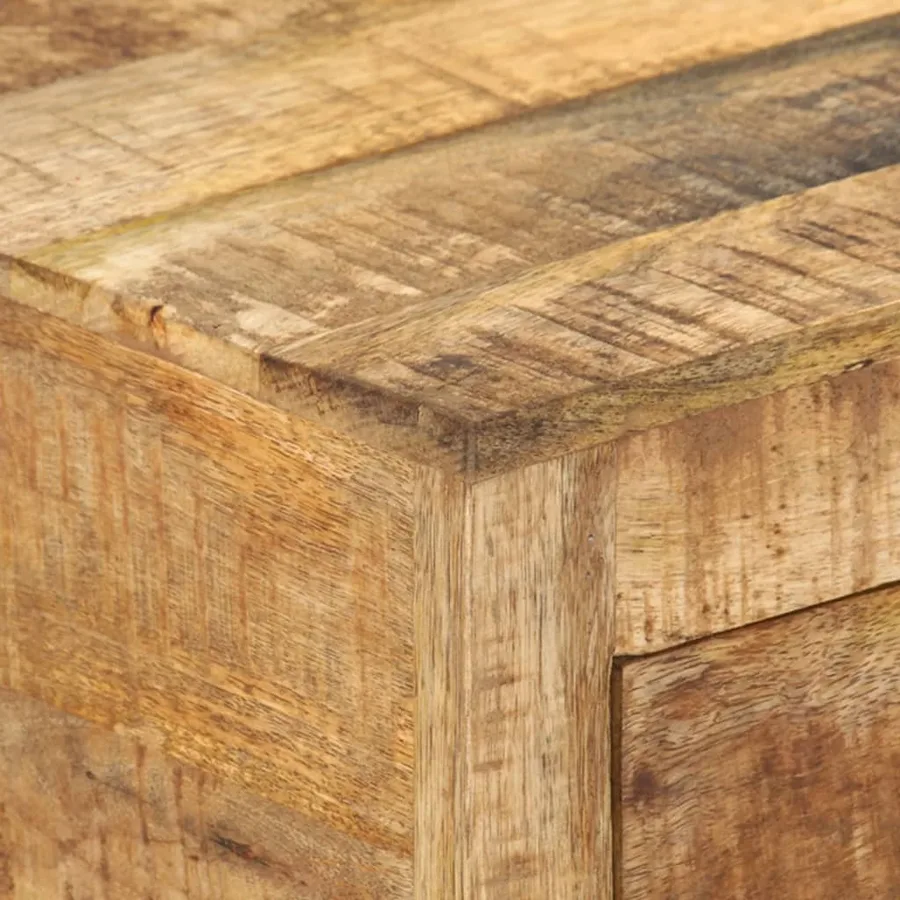 Buffet 110x30x65 cm Bois massif de manguier - 6