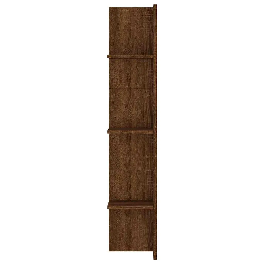 Meuble TV chêne marron 152x22x113 cm bois d'ingénierie - 5