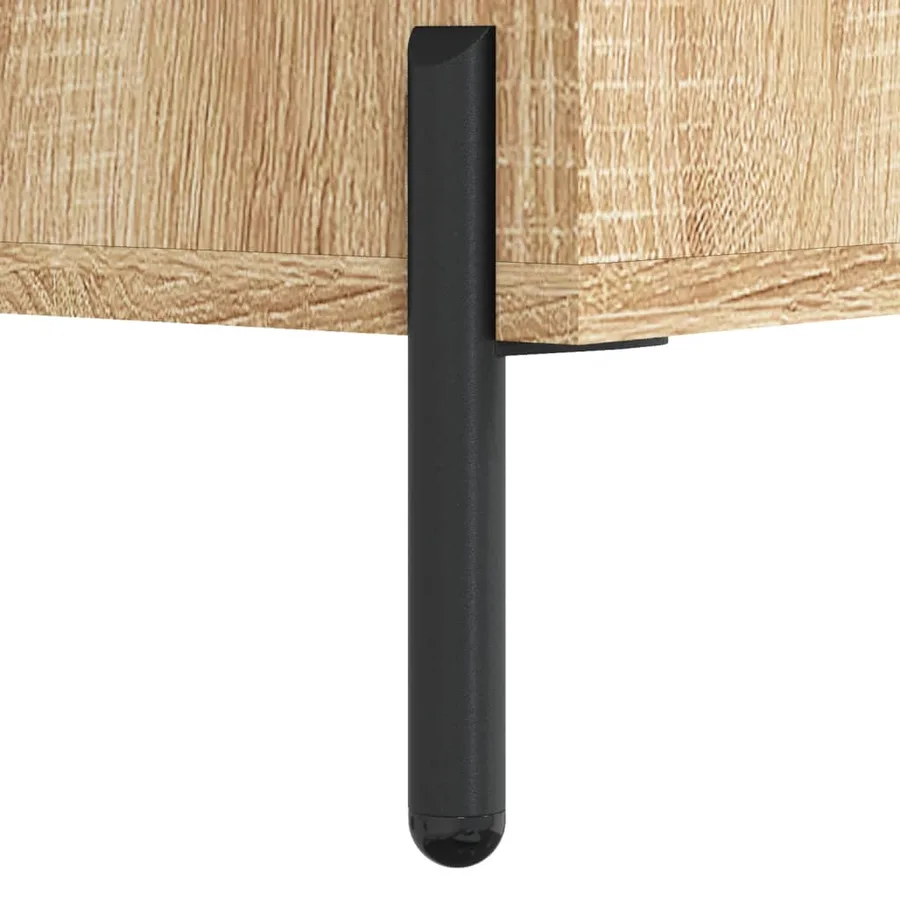 Table basse Chêne sonoma 50x50x40 cm Bois d'ingénierie - 10