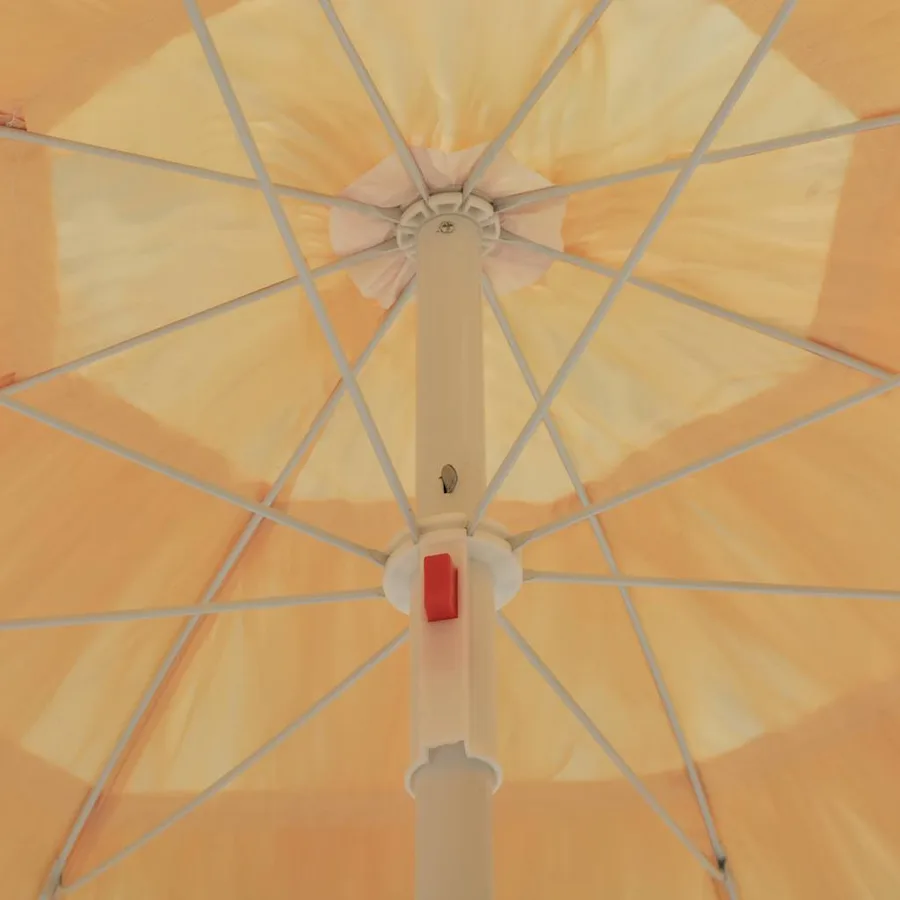 Parasol de plage Naturel 180 cm Style hawaïen - 4