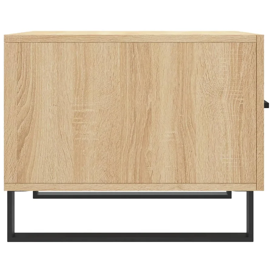 Tables basses 2 pcs chêne sonoma 50x50x40 cm bois d'ingénierie - 8