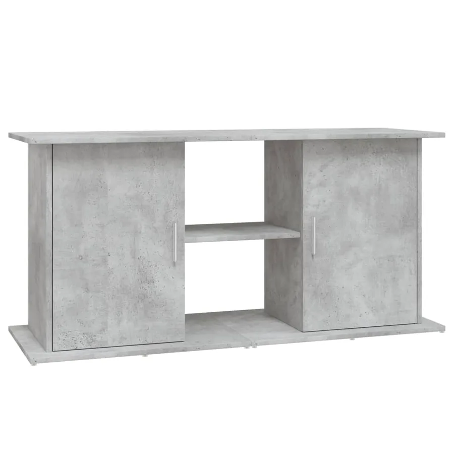 Support d'aquarium en béton gris 121 x 41 x 58 cm Bois d'ingénierie - 2
