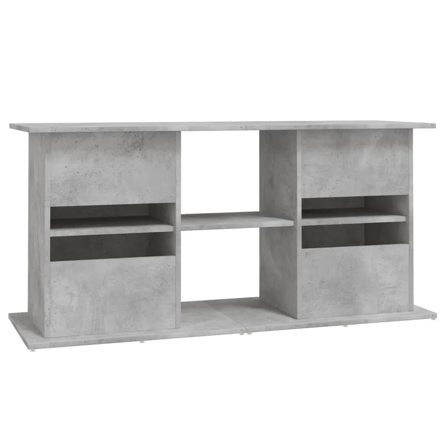 Support d'aquarium en béton gris 121 x 41 x 58 cm Bois d'ingénierie - 8