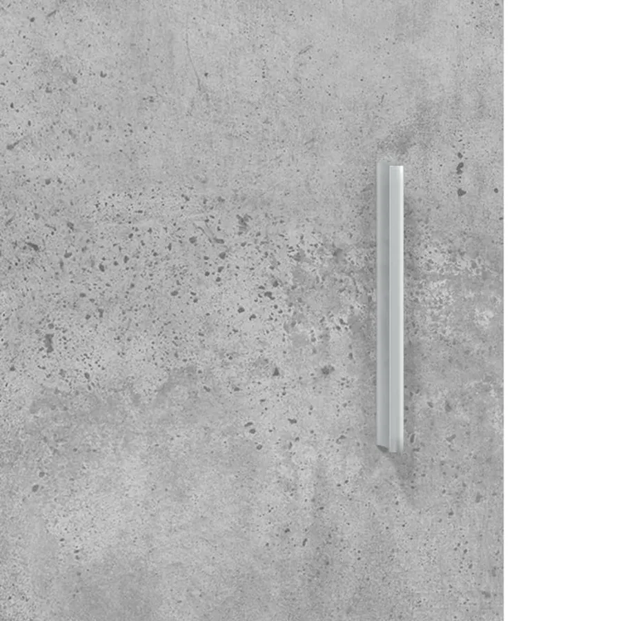 Support d'aquarium en béton gris 121 x 41 x 58 cm Bois d'ingénierie - 9