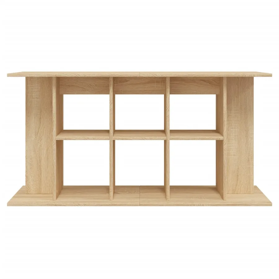 Support d'aquarium Chêne Sonoma 120x40x60 cm Bois d'ingénierie - 4