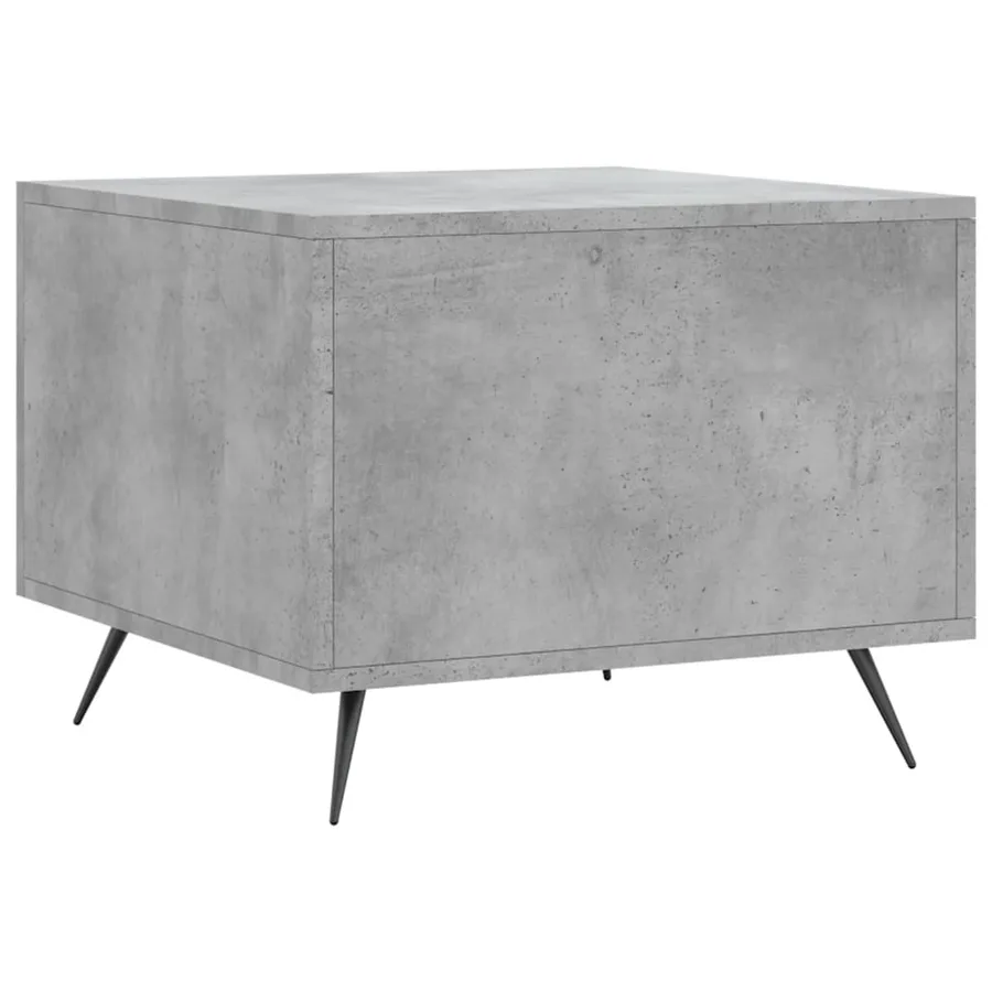 Tables basses 2 pcs gris béton 50x50x40 cm bois d'ingénierie - 9