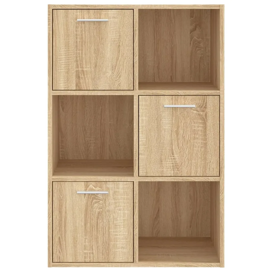 Armoire de rangement Chêne sonoma 60x29,5x90 cm Bois ingénierie - 6