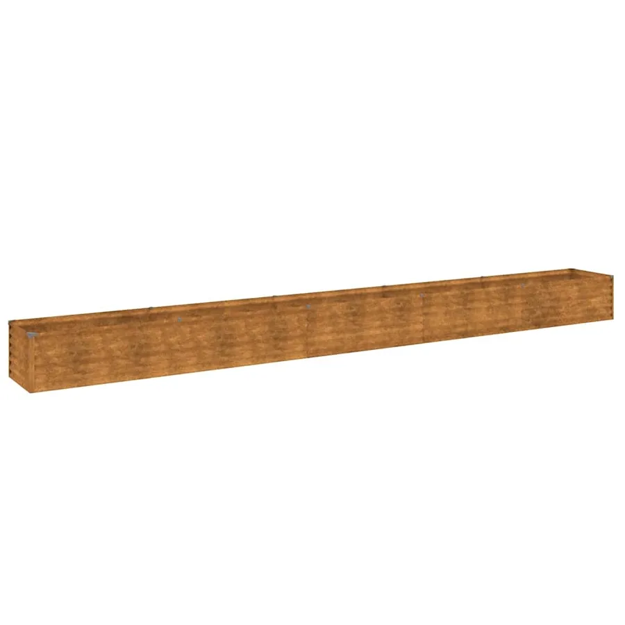 Jardinière surélevée 482 x 50 x 36 cm Acier Corten - 2