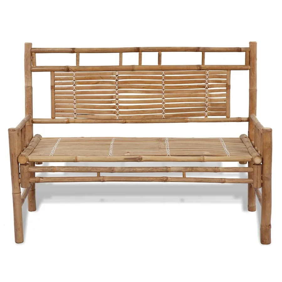 Banc de jardin 120 cm Bambou - 2