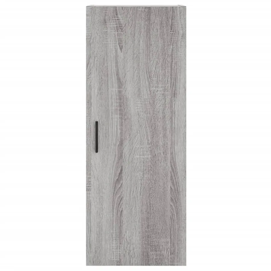 Armoire murale sonoma gris 34,5x34x90 cm - 7