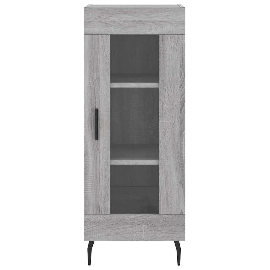 Buffet haut Sonoma gris 34,5x34x180 cm Bois d'ingénierie - 6