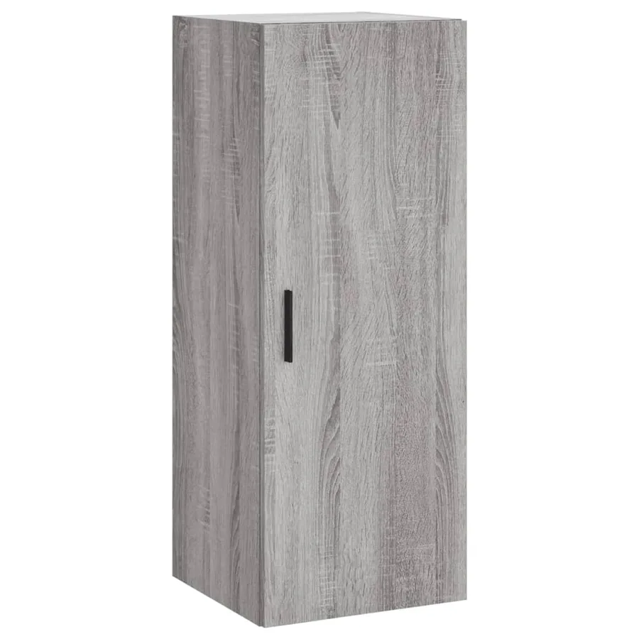 Buffet haut Sonoma gris 34,5x34x180 cm Bois d'ingénierie - 7