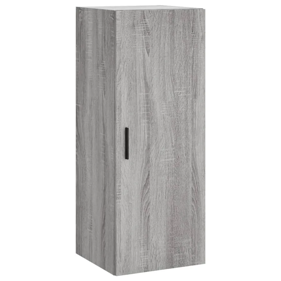 Buffet haut Sonoma gris 34,5x34x180 cm Bois d'ingénierie - 7