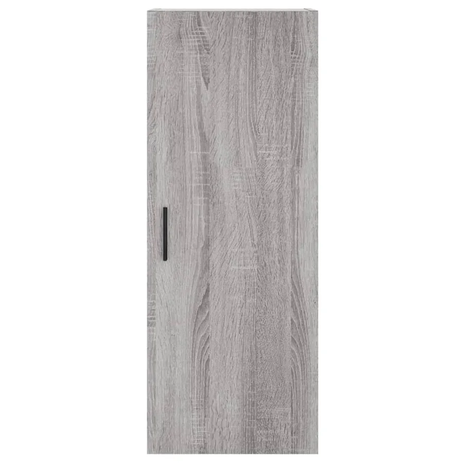 Buffet haut Sonoma gris 34,5x34x180 cm Bois d'ingénierie - 8