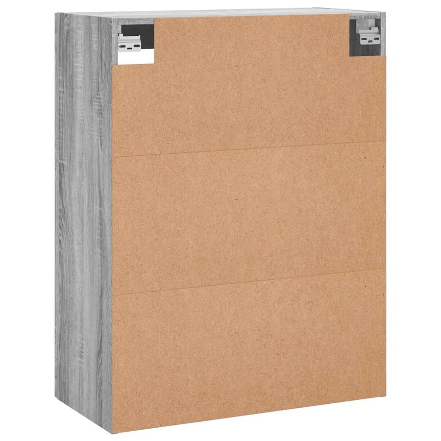 Armoire murale sonoma gris 69,5x34x90 cm - 9