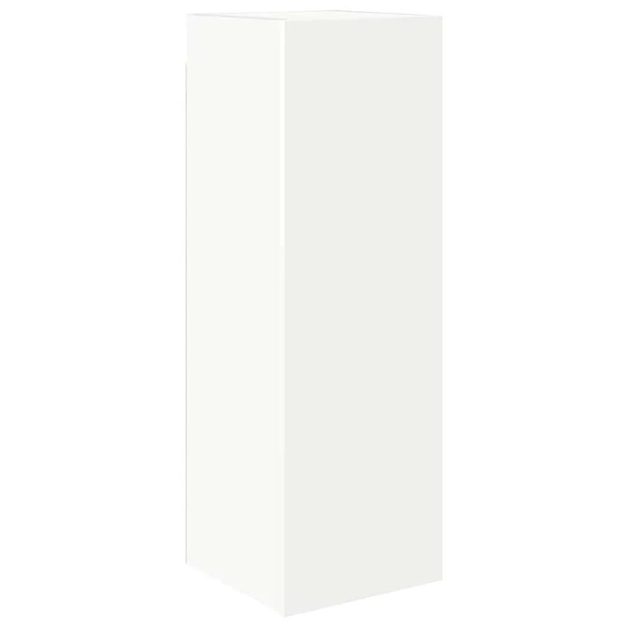 Ensemble de meubles TV 4 pcs Blanc Bois d'ingénierie - 8