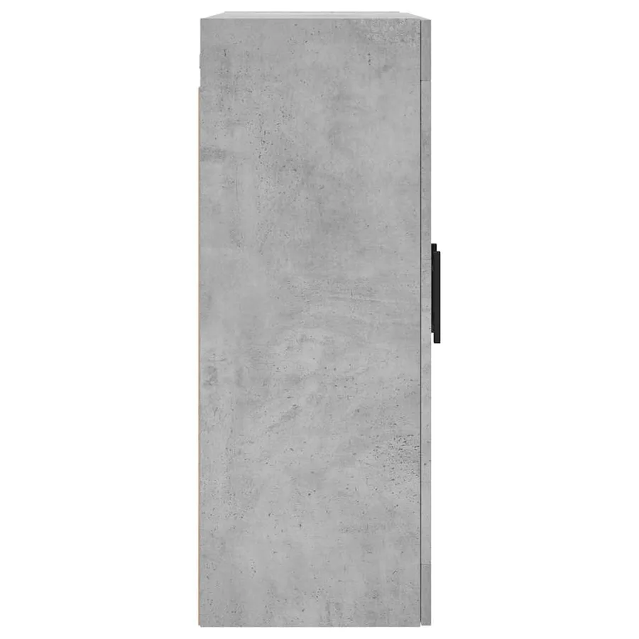 Armoire murale gris béton 69,5x34x90 cm - 8