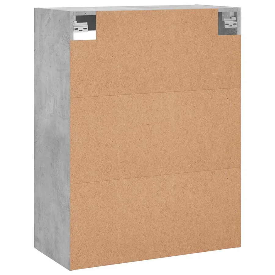 Armoire murale gris béton 69,5x34x90 cm - 9