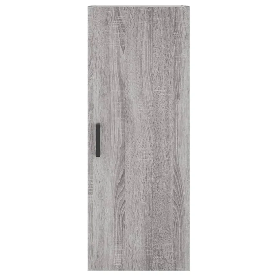Buffet haut Sonoma gris 34,5x34x180 cm Bois d'ingénierie - 6