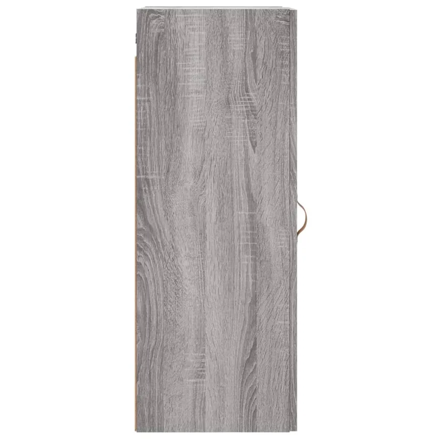 Armoire murale sonoma gris 34,5x34x90 cm - 8