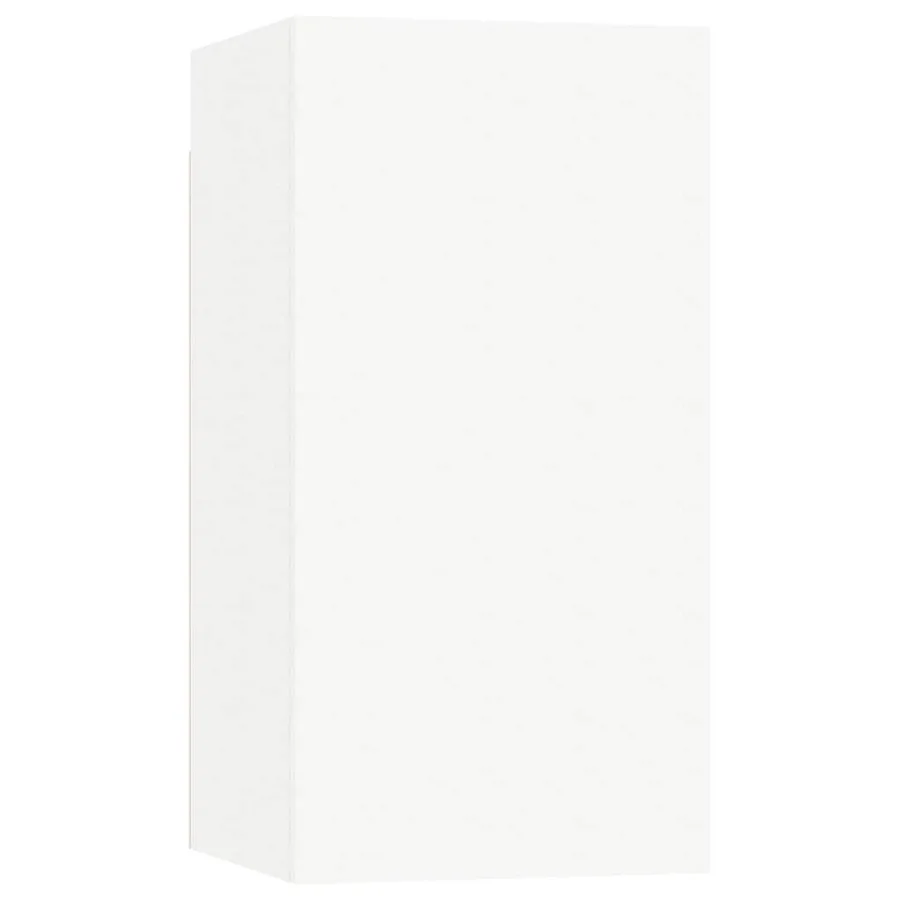 Ensemble de meubles TV 10 pcs Blanc Bois d'ingénierie - 6