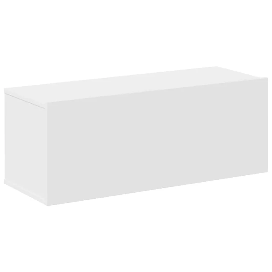Ensemble de meubles TV 4 pcs Blanc Bois d'ingénierie - 6