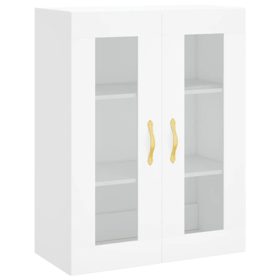 Armoire murale blanc 69,5x34x90 cm - 2