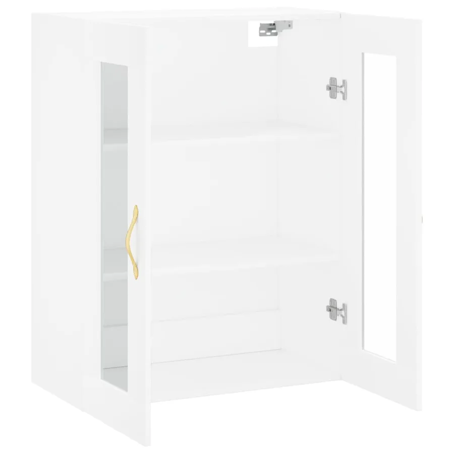 Armoire murale blanc 69,5x34x90 cm - 6