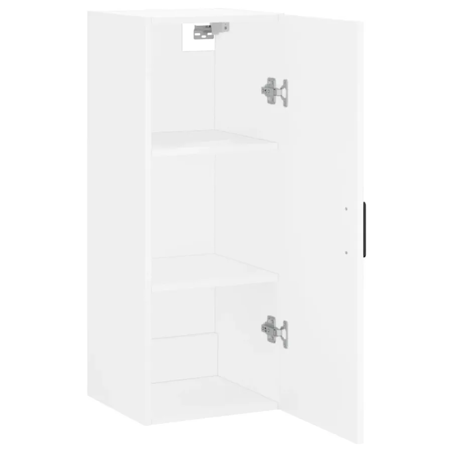 Armoire murale blanc 34,5x34x90 cm - 6