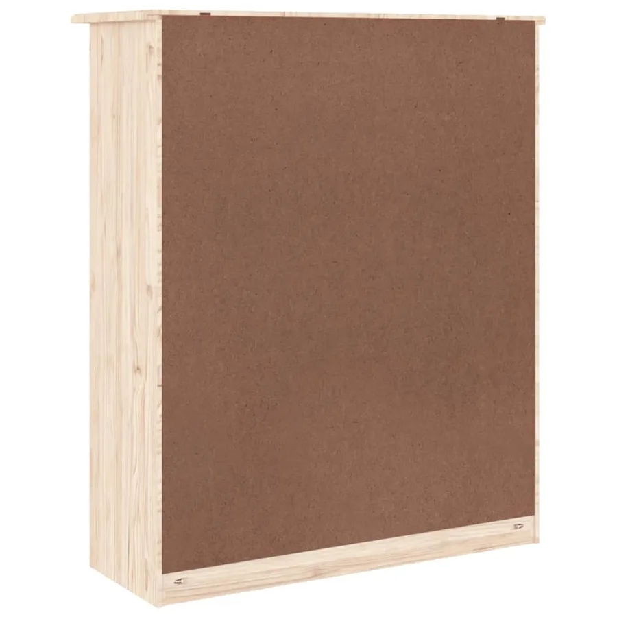 Dessus de commode ALTA 77x30x92 cm bois massif de pin - 7