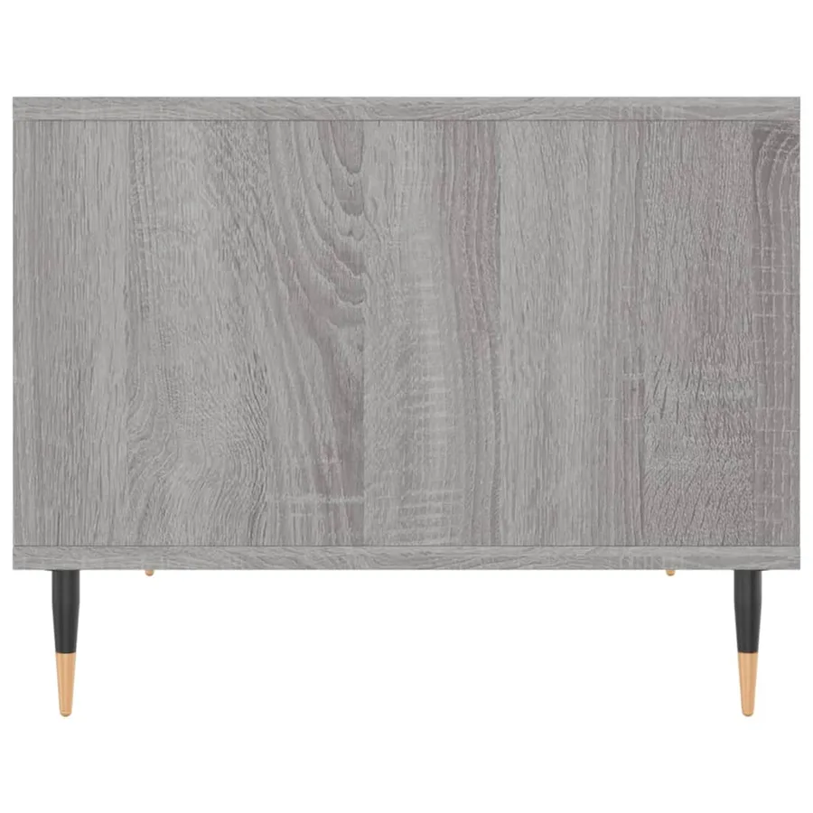 Table basse sonoma gris 60x50x40 cm bois d'ingénierie - 5