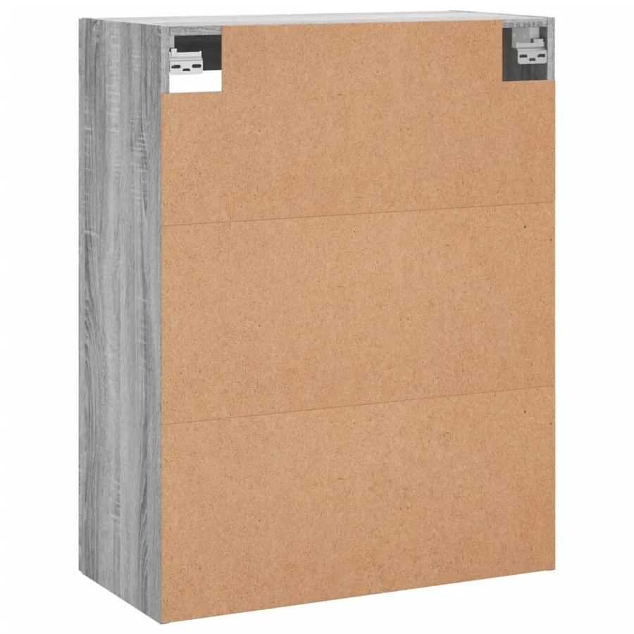Armoire murale sonoma gris 69,5x34x90 cm - 9