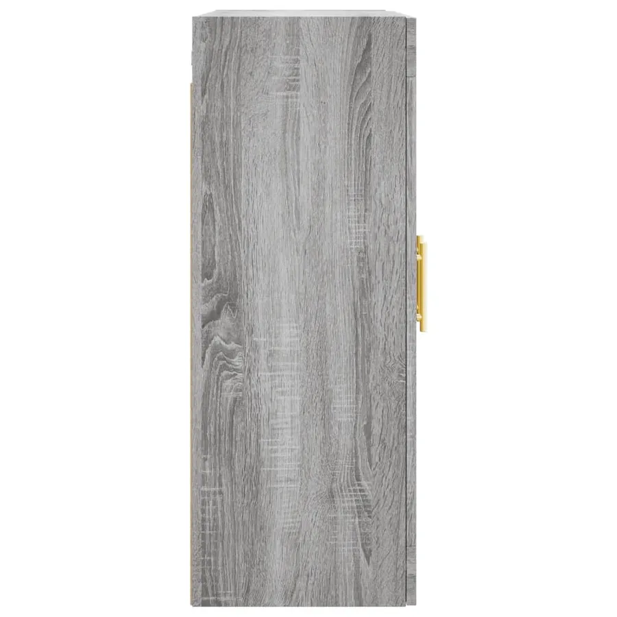 Armoires murales 2 pcs sonoma gris bois d'ingénierie - 7