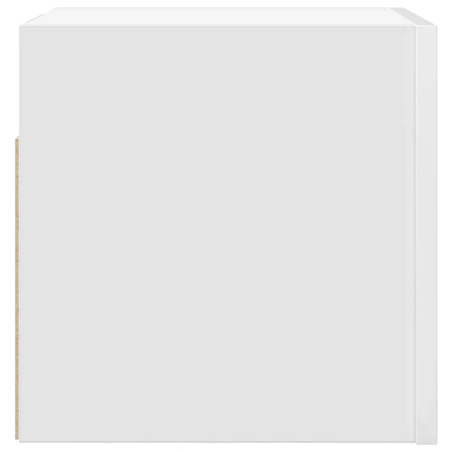 Meubles TV muraux 4 pcs Blanc 30,5x30x30 cm - 5