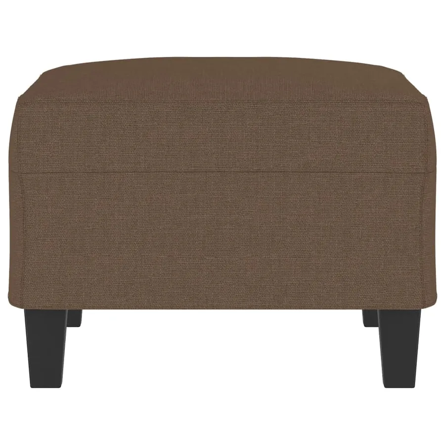 Repose-pied Marron 70x55x41 cm Tissu - 4