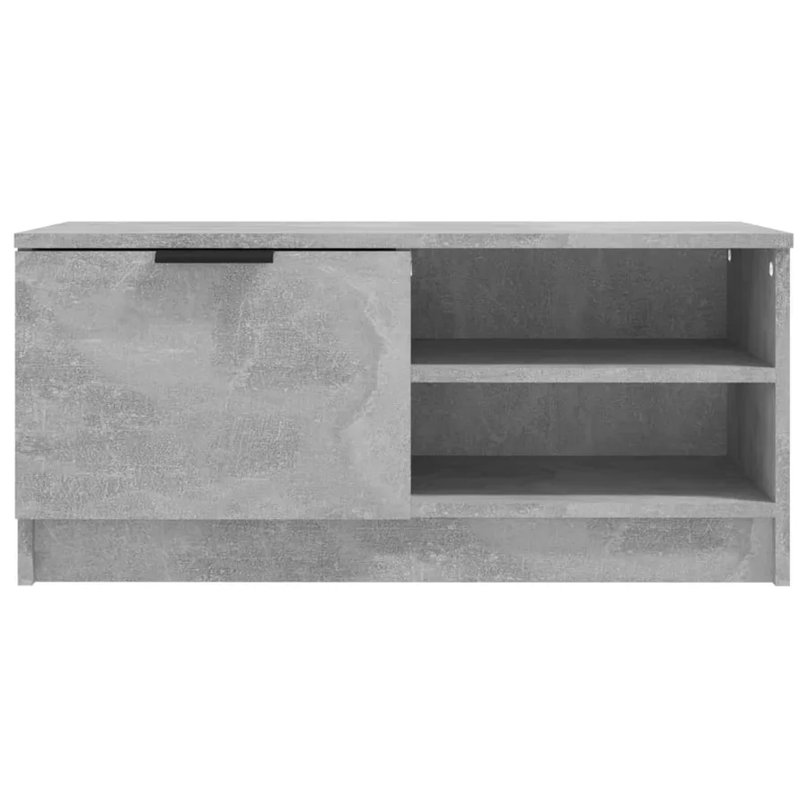 Meubles TV 2 pcs Gris béton 80x35x36,5 cm Bois d'ingénierie - 5