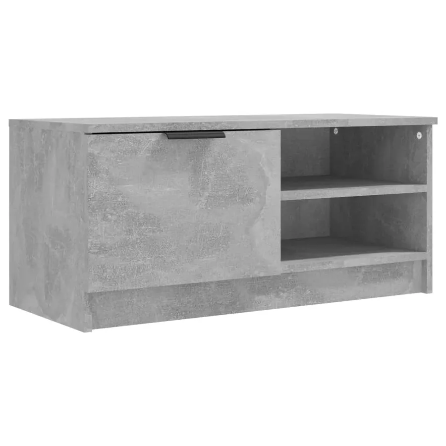Meubles TV 2 pcs Gris béton 80x35x36,5 cm Bois d'ingénierie - 6