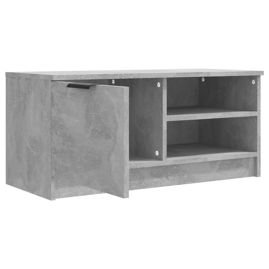 Meubles TV 2 pcs Gris béton 80x35x36,5 cm Bois d'ingénierie - 7