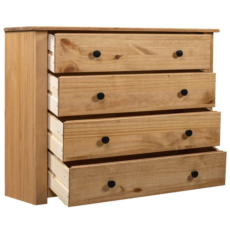 Armoire latérale 80x40x73 cm Pin Assortiment Panama - 3