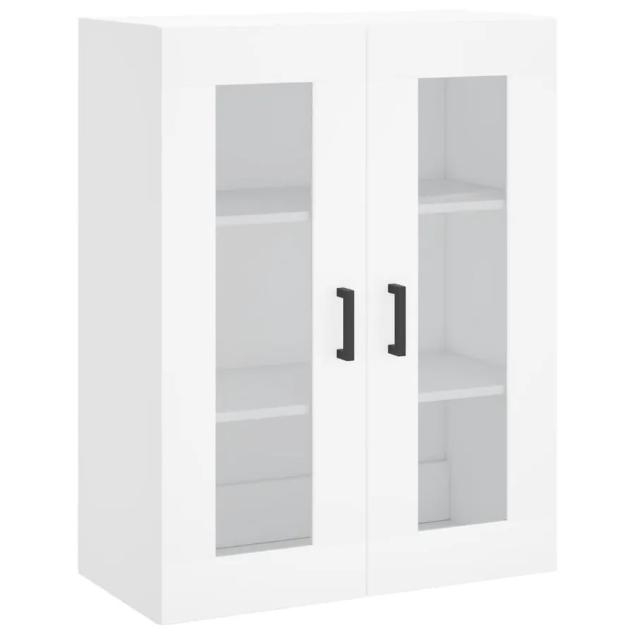 Armoire murale blanc 69,5x34x90 cm - 2