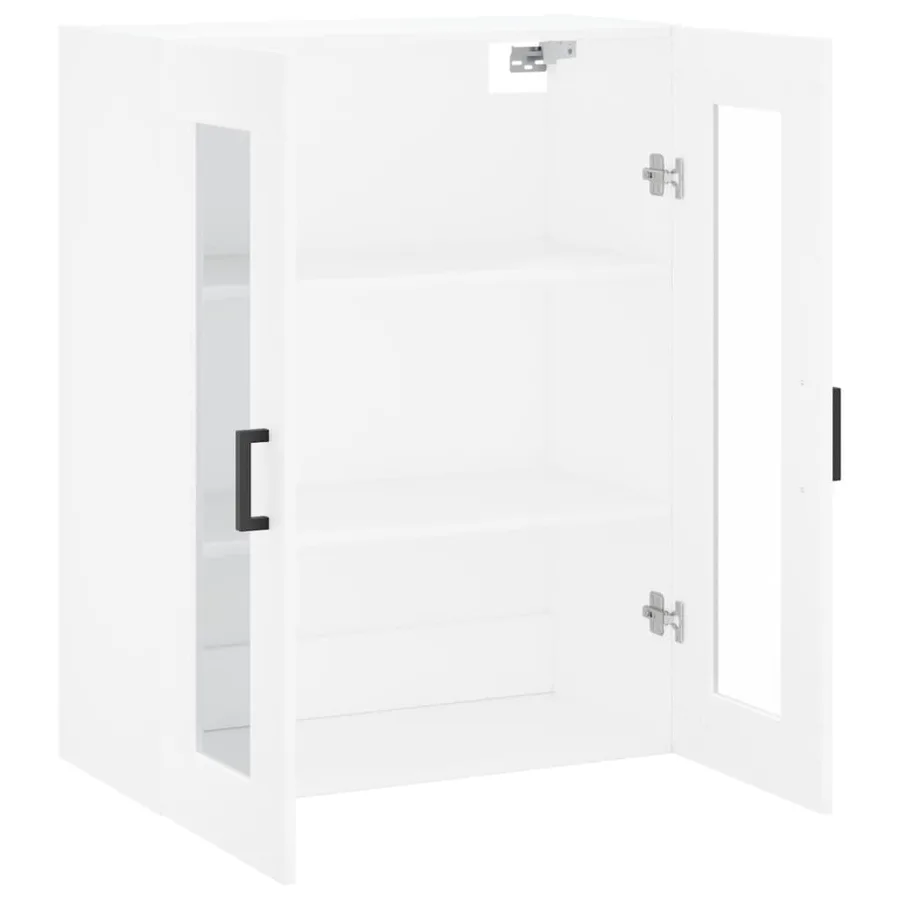 Armoire murale blanc 69,5x34x90 cm - 6