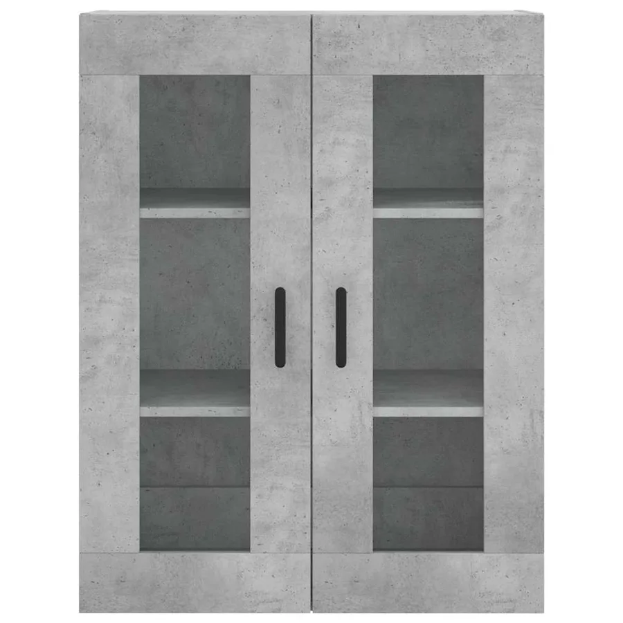 Armoire murale gris béton 69,5x34x90 cm - 6