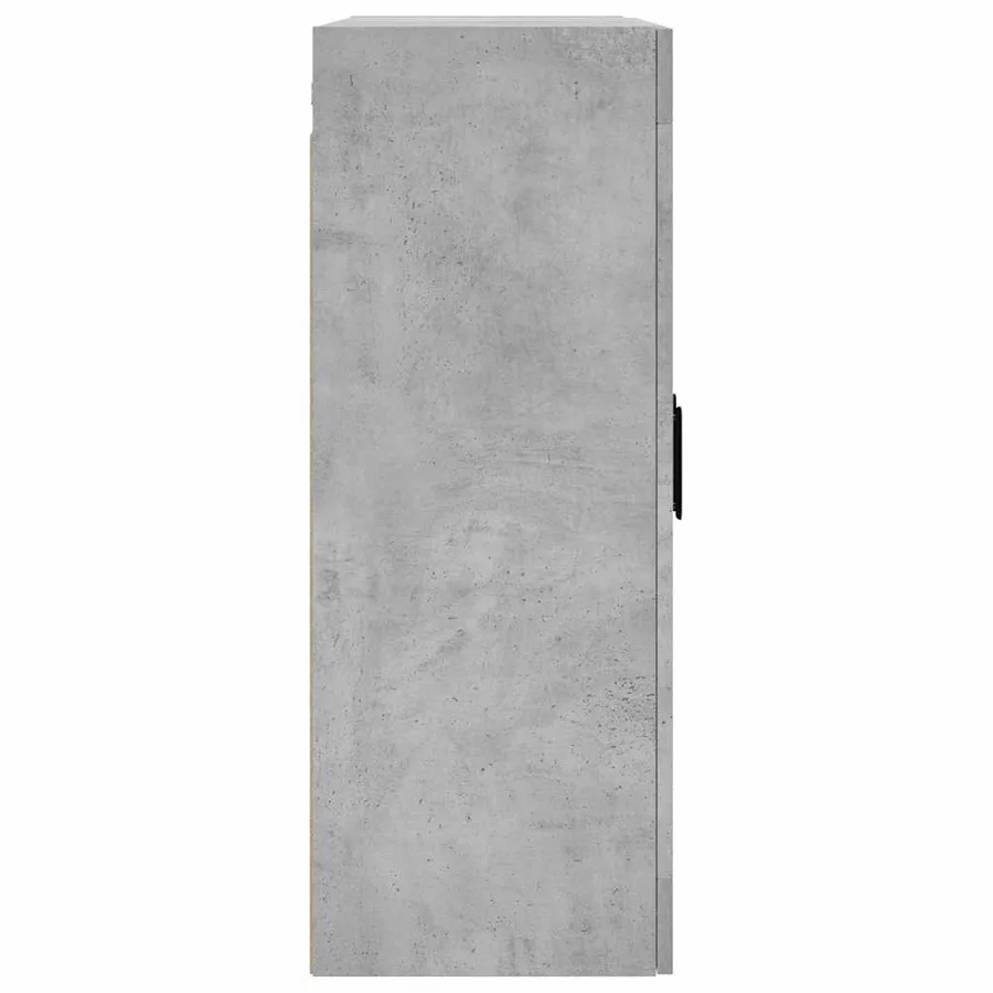 Armoire murale gris béton 69,5x34x90 cm - 8
