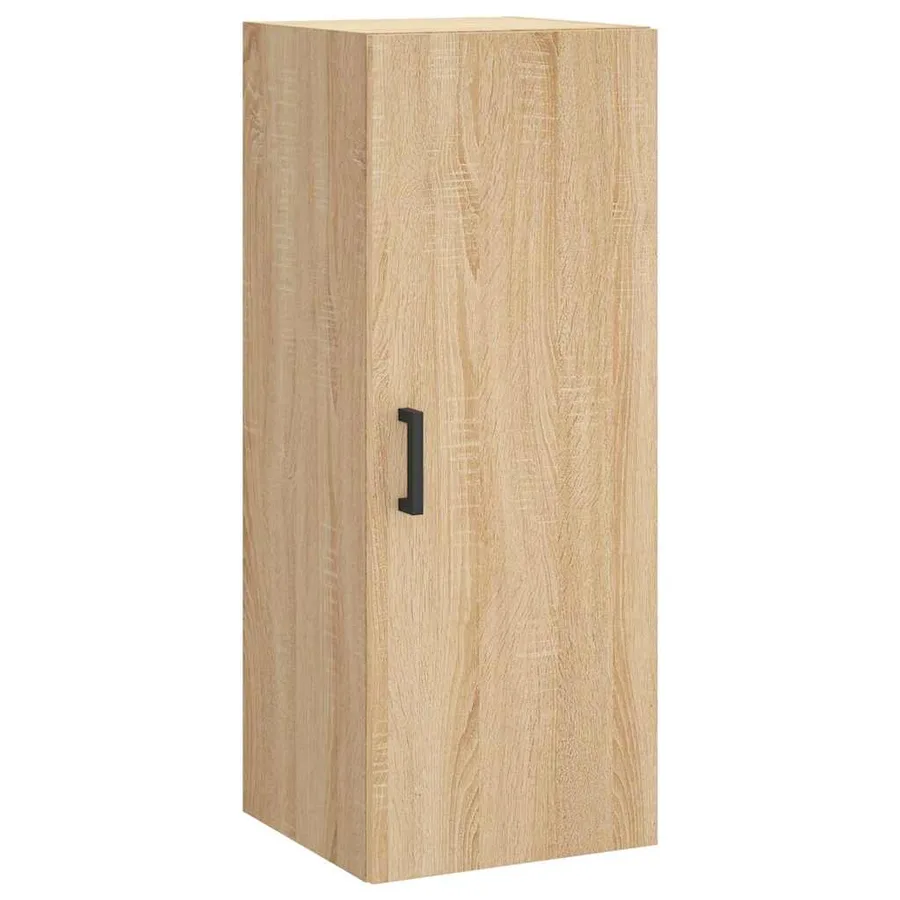 Buffet haut Chêne sonoma 34,5x34x180 cm Bois d'ingénierie - 7