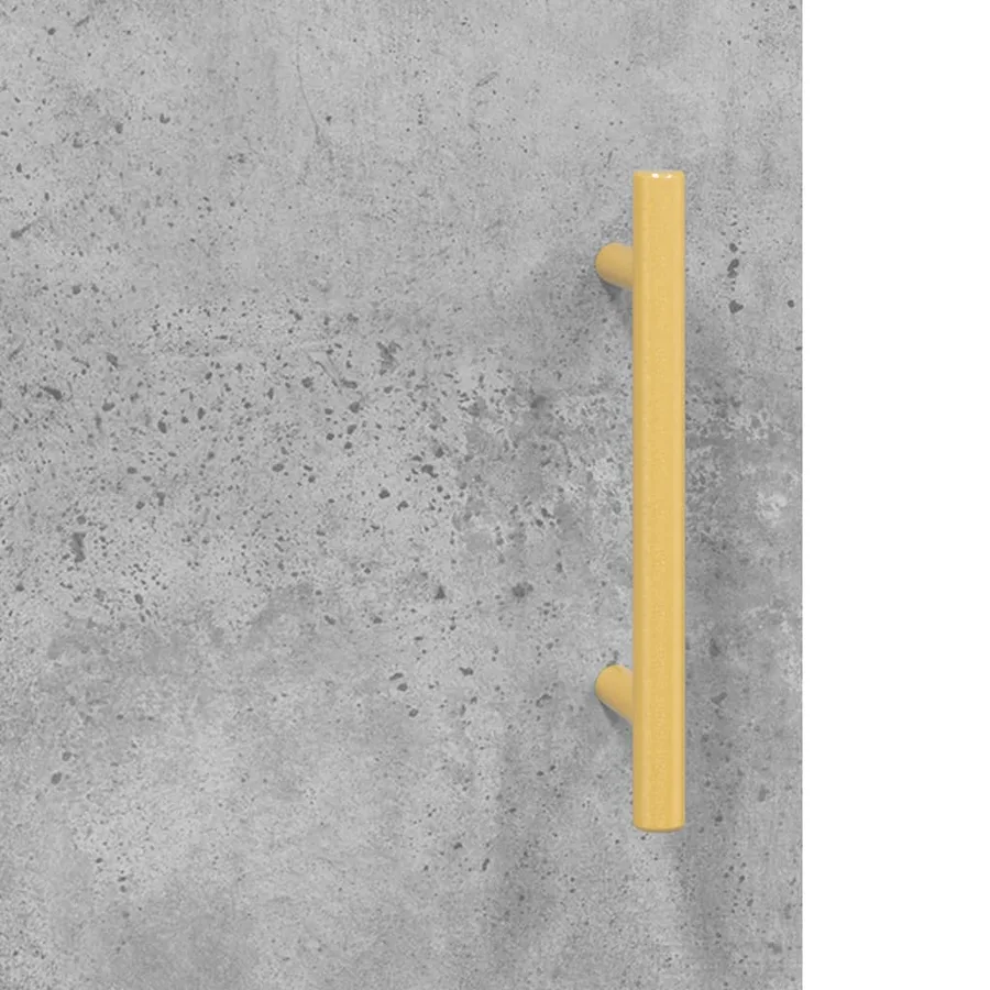 Armoire murale gris béton 34,5x34x90 cm - 11