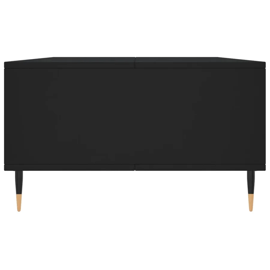 Table basse noir 104x60x35 cm bois d'ingénierie - 7