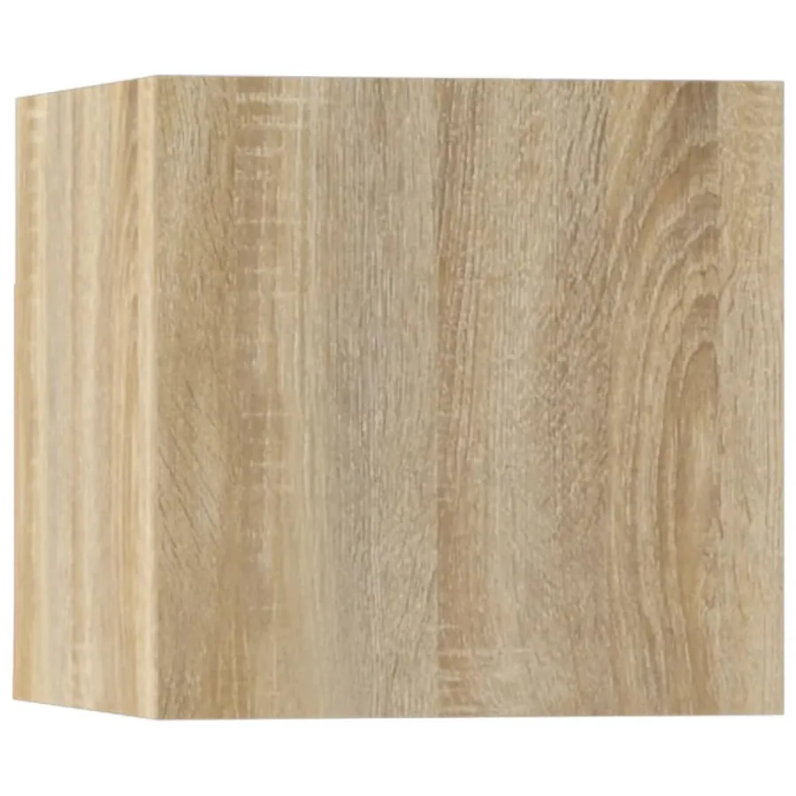 Ensemble de meubles TV 5 pcs Chêne sonoma Bois d'ingénierie - 11