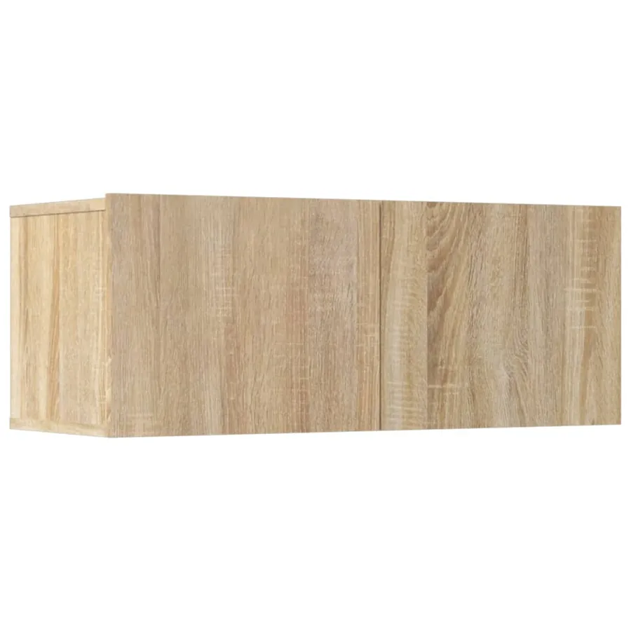 Ensemble de meubles TV 5 pcs Chêne sonoma Bois d'ingénierie - 7